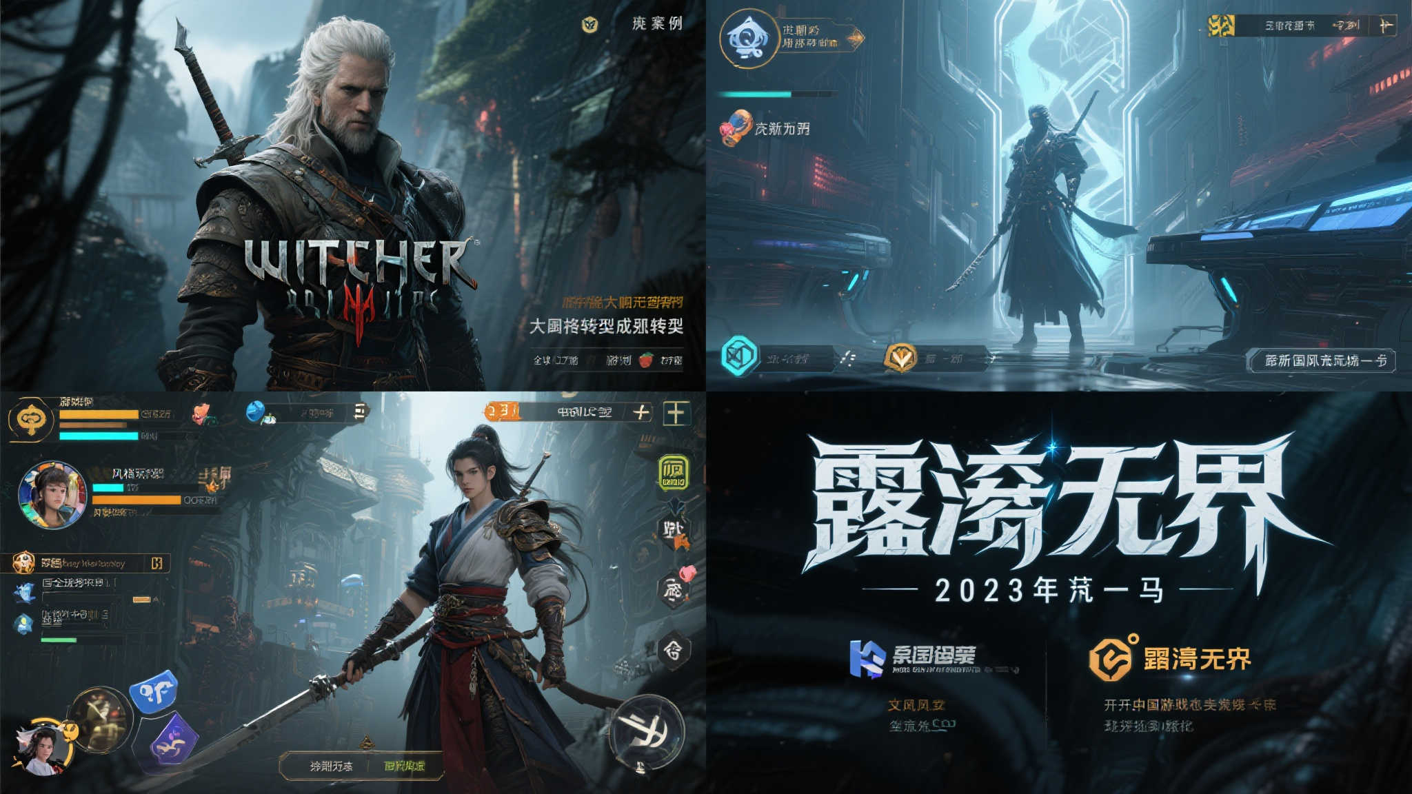 国产游戏《琉隐无界》首发PV:从武侠经典转型赛博朋克新风貌 案例对比:风格转型的成功先例
说到游戏