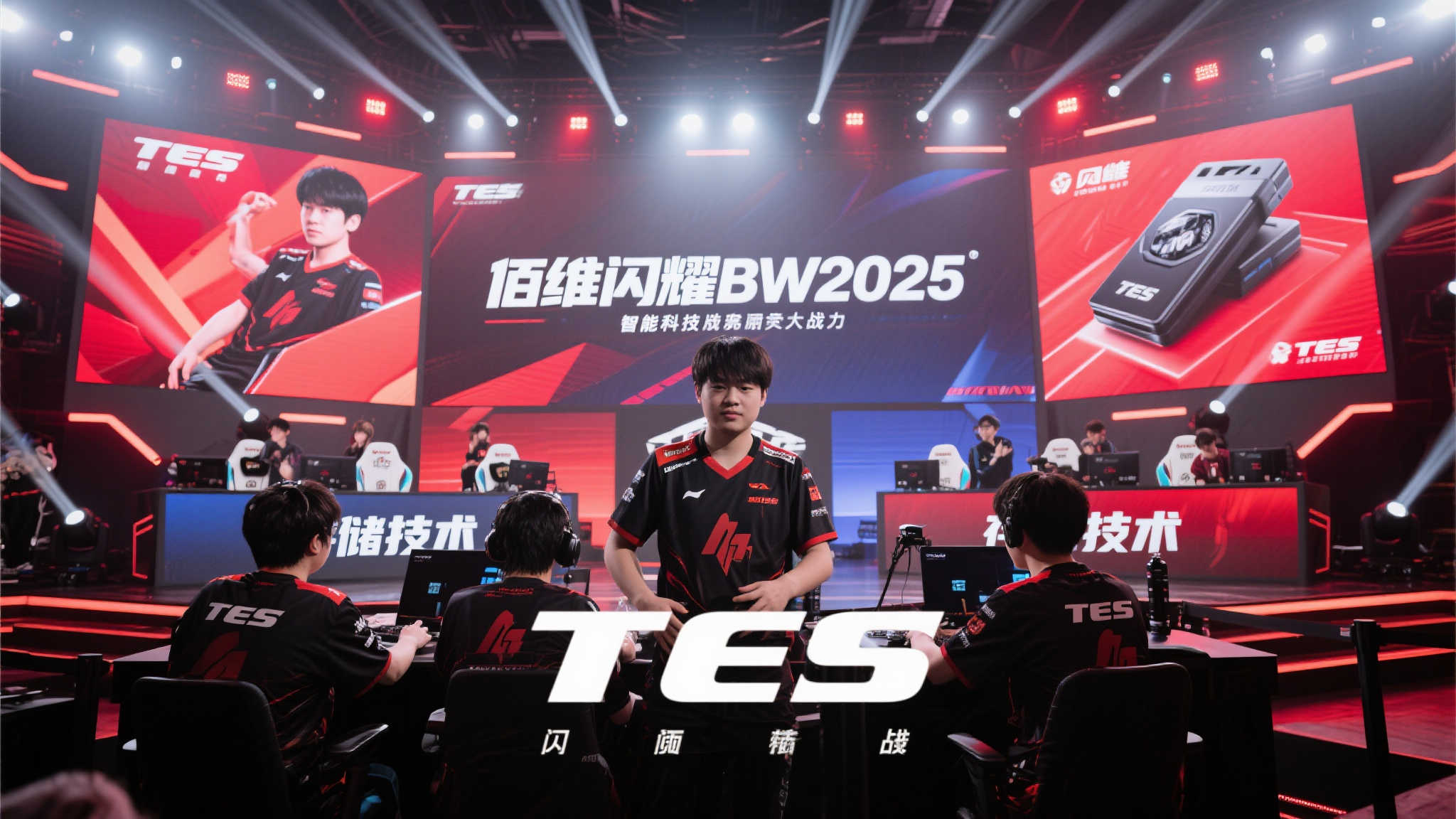 BW2025精彩纷呈：TES战队引领，佰维存储激发热情瞬间