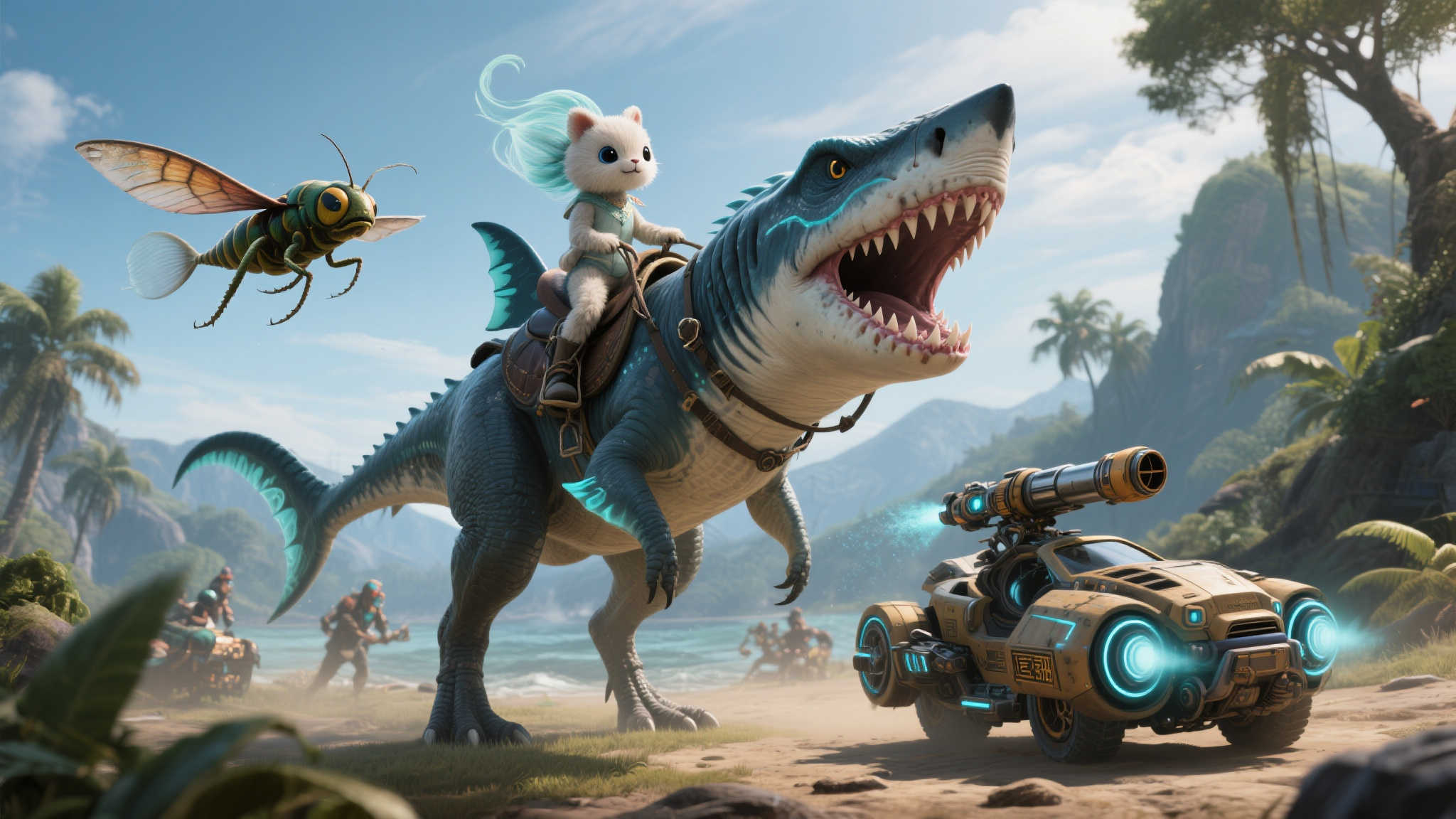 《方舟 生存进化》全新DLC“夏日海洋”于十周年发布！